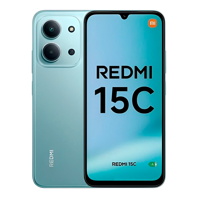 Celular Xiaomi Redmi 15C Dual 256GB MINT GREEN