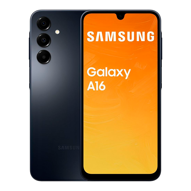Celular Samsung A16 128GB BLACK  1GTA.PY-AR-UY