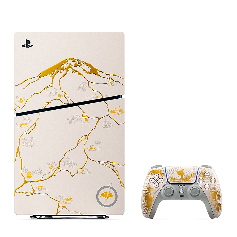 Consola Sony PlayStation 5 Slim 1 TB C/Disco CFI-2015A Ghost Of Yotei Edicion Limitada