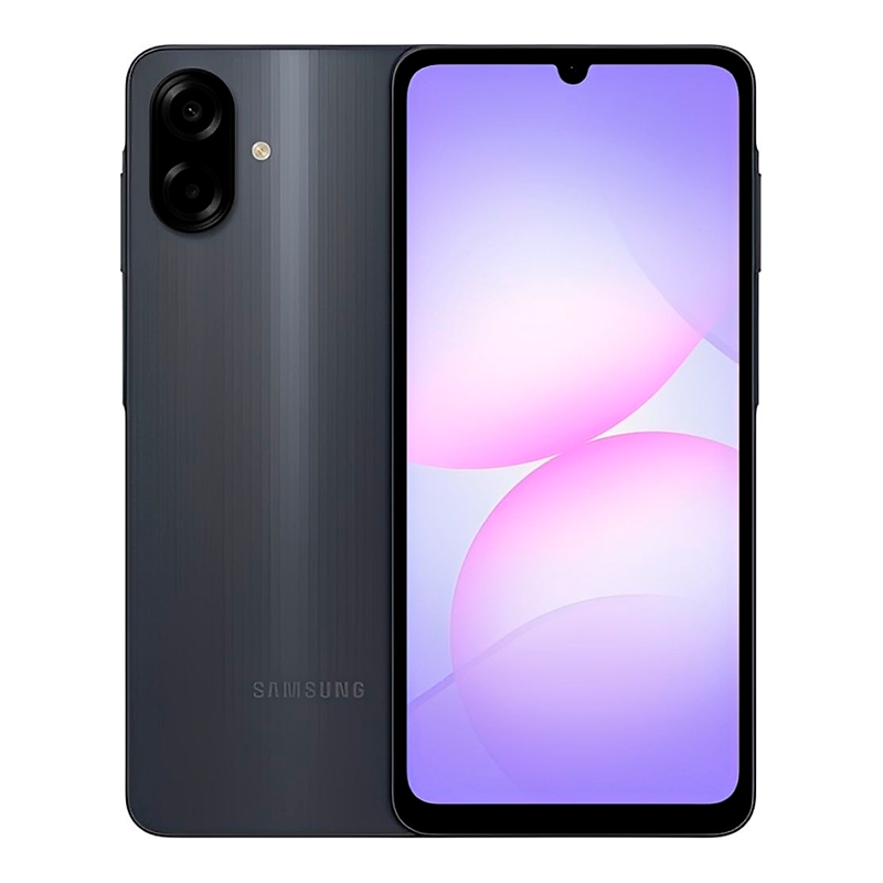Celular Samsung A07 SM-A075M/DS 128GB BLACK 1GTA.PY-AR-UY